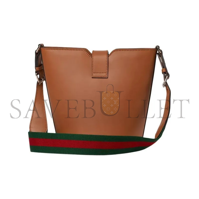 G*u*i leather mini bucket 782908 (20.5*18.5*12.5cm)